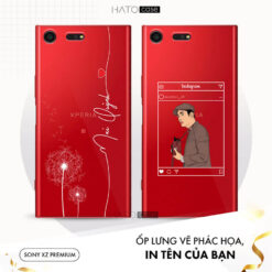 In ốp lưng điện thoại Sony XZ premium theo yêu cầu