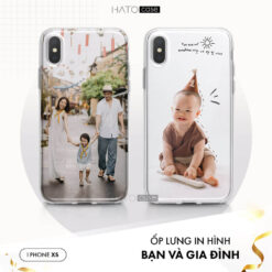 In Ốp Lưng Điện Thoại iPhone Xs Theo Yêu Cầu