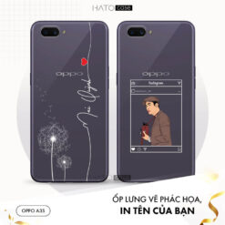 in ốp lưng điện thoại theo yêu cầu Oppo A3S