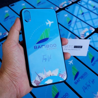 hato case in ốp lưng điện thoại cho hãng hàng không bamboo airway 1