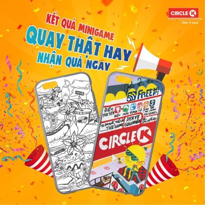 In ốp lưng điện thoại doanh nghiệp Circle K 1
