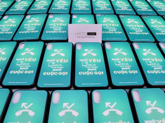 làm logo công ty cho ốp điện thoại
