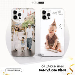 In Ốp Lưng Điện Thoại iPhone 12 Pro Theo Yêu Cầu