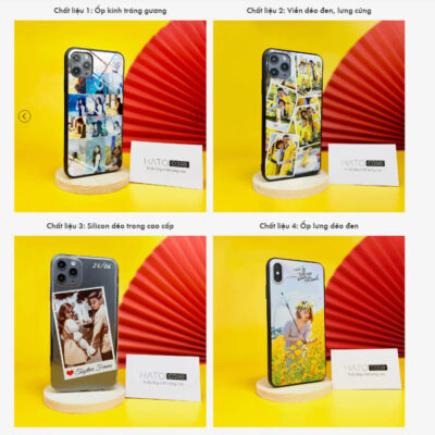 In ốp lưng điện thoại