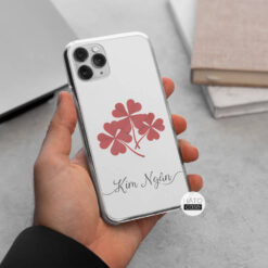 ốp lưng silicon in tên