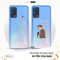 In Ốp Lưng Điện Thoại OPPO A55 Theo Yêu Cầu