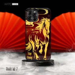 Ốp lưng mặt kính ép kim phật giáo thiên nhiên