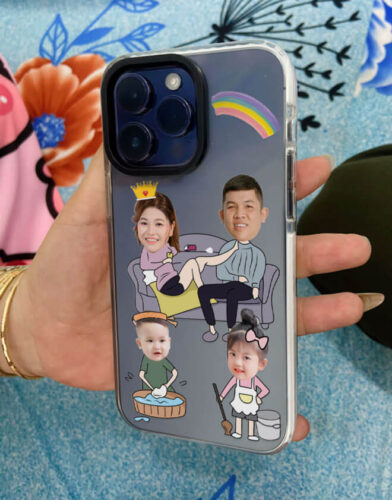 Click to view full screen Baby Sticker Phone Case photo review