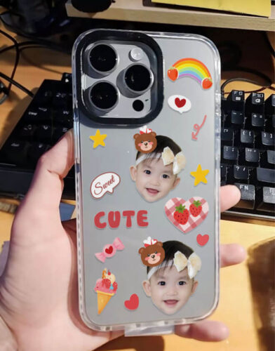 Click to view full screen Baby Sticker Phone Case photo review