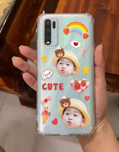 Click to view full screen Baby Sticker Phone Case photo review