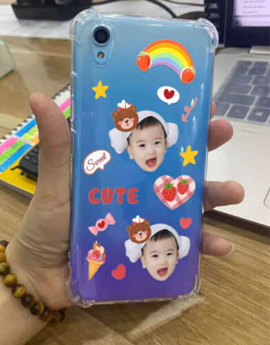 Click to view full screen Baby Sticker Phone Case photo review